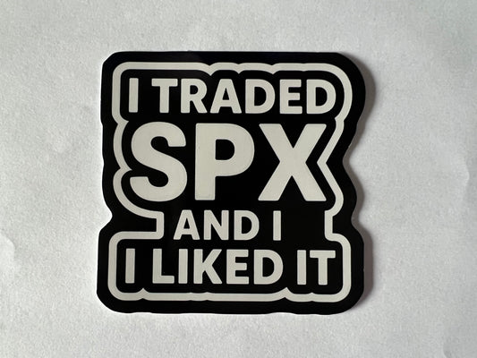 SPX Trading Sticker